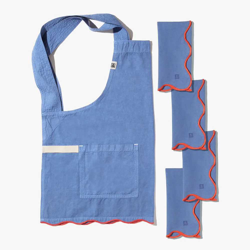 Sale Smock Apron & Napkin Set Linens