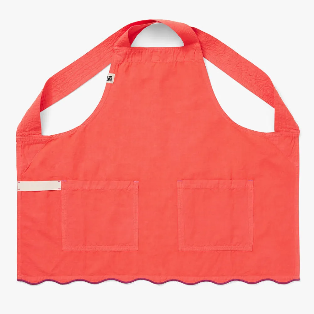 Clearance Smock Apron & Napkin Set Linens